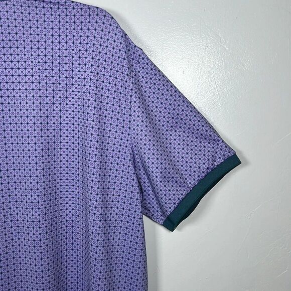 Greyson Golf Polo Shirt Top Purple Sunburst Size XL Embroidered E - Picture 16 of 16